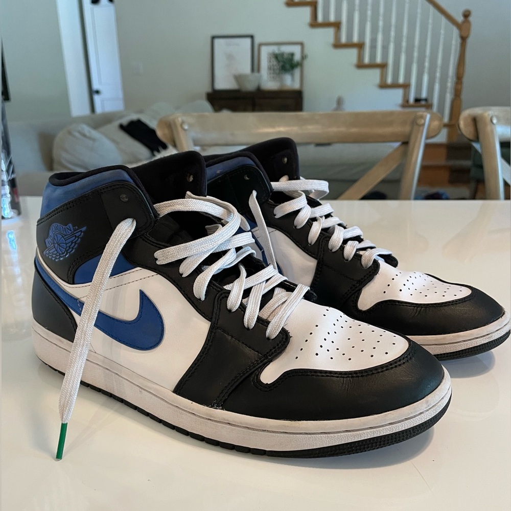 Jordan 1 Mid Racer Blue 10.5
